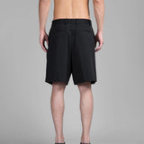 Wiaofellas  -  Mens Plain Loose Casual Suit Shorts Summer Fashion Youth Campus Trend Lightweight  Mid Length Shorts Men'S Clothing New