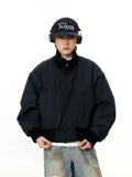 WIAOFELLAS  -  Winter Flight Jacket Men Streetwear Fashion Hiphop Loose Casual Padded Cotton Short Bomber Jacket Women Parka Coat Outerwear