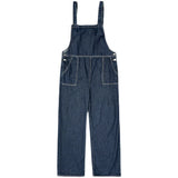 WIAOFELLAS -  Spring Autumn Men's Denim Overalls Trousers Fashion Loose Casual High Street Wide-leg Long Pants Jumpsuit Male Clothes