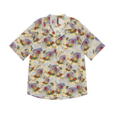 Wiaofellas  -  Men's Wear Summer New Hawaiian Style Oil Painting Flower Shirt Streetwear Loose Short Sleeve Single Breasted Shirts