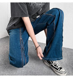 WIAOFELLAS  -  Hot Sale Casual Men Jeans Slim Fit Hip Hop Denim Men`s Jeans High Quality men's spring autumn korean style zipper jeans