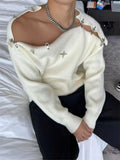 WIAOFELLAS  -  New Fashion Autumn Winter Casual Men's Sweater Long Sleeve Slim Knitted Pullovers Fashion Contrast Crew Neck Knitted Pullover