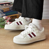 WIAOFELLAS  -  Autumn Men Casual Sneakers Trend Skateboard Flats Shoes Street Running Outdoor Sports Tennis Shoes Lovers Walking Sneakers 35-44