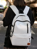 WIAOFELLAS  -  Backpack men's simple large-capacity travel backpack female student bag laptop travel bag