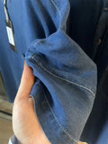 WIAOFELLAS  -  Summer Lightweight Breathable Lyocell Cotton Denim Shirts Men Women Loose Casual Short Sleeve Vintage Shirts Cityboy Blouses