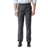 Wiaofellas  -  Plus-size Men's Business Casual Suit Pants Solid Color Adjustable Waist Straight Leg Suit Pants