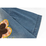 WIAOFELLAS  -  Flower Embroidery Short Sleeve Shirts Mens Summer Retro Streetwear Lapel Single Breasted Half-Sleeve Loose Shirts Cotton Tops