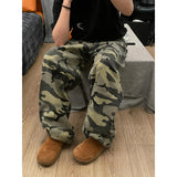 WIAOFELLAS  -  Camouflage Cargo Pants Men Work Wear Casual Cargo Man Pants Street Camo Men's Work Clothes Autumn New