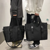 WIAOFELLAS  -  Messenger Bag Fashion Brand Large Capacity Handbag Casual Shoulder Bag Student School Bag Tote Bag Laptop Bag