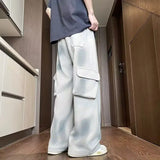 Wiaofellas  -  Faionable Casual Sports Pants for Men Autumn Korean Sle Versatile Long Trousers Trendy Teenagers Sweatpants