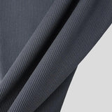 WIAOFELLAS  -  Summer Men Tank Tops Hollow Out Solid Color Sleeveless Male Vests Sexy 2025 Knitted Fashion Crop Tops Men Streetwear