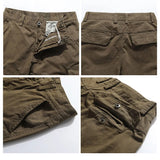 WIAOFELLAS  -  Fashion Cargo Pants Men Streetwear Leisure Thick Cotton Jogger Pants Multi Pockets Ankle Banded Man Casual Trousers MY193