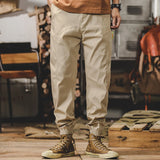 Wiaofellas  -  American Thin Cargo Pants Men's Spring New Loose Straight Leg Casual Summer Leg Pants