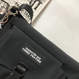 WIAOFELLAS  -  Women's Bag Messenger Korean Style Female Backpack College Large Capacity Versatile Shoulder Student School Postman Bags