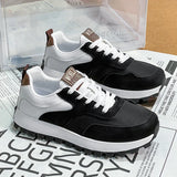 WIAOFELLAS  -  New High Quality Original Design Sports Soft Sole Comfort Classic Casual Stitching Mixed Material Student Men's Casual Sneakers
