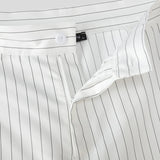 WIAOFELLAS  -  Men Striped Pants Button Joggers Loose 2025 Korean Style Casual Straight Trousers Men Streetwear 2025 Fashion Long Pants