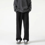 Wiaofellas  -  New Autumn Trendy Men Suit Pants British Style Casual Solid Slim Fit Straight Men Formal Streetwear Trousers Sweatpants M-5XL