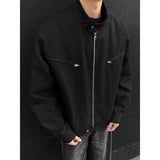 WIAOFELLAS  -  Spring Short Jacket Men Fashion Casual Baseball Jacket Men Streetwear Korean Loose Bomber Jacket Mens Motorcycle Jackets Coat