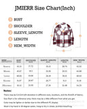 WIAOFELLAS  -  Men's Flannel Shirts Casual Button Down Plaid Shirt Jacket Long Sleeve Fleece Shacket with Pockets