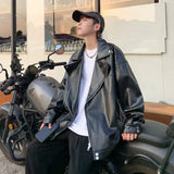 Wiaofellas  -  Male Coats Leather Men's Bomber Jackets Spring Autumn High Quality Y2k New In Fast Delvery Joker Cheap Clothes Offer Aesthetic