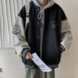 WIAOFELLAS  -  Baseball Jersey Men's New Oversized Loose Men's Casual Jacket Trendy Cotton Jacket