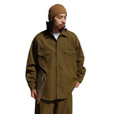 WIAOFELLAS  -  Men Japanese Streetwear Vintage Fashion Loose Casual Oversize Long Sleeve Cargo Shirt Cityboy Plus Size Shirts Blouses