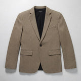 Wiaofellas  -  Men's Casual Business Stylish Gentleman Korean-Style British Casual Slim-fitting Solid-Color Suit Jacket Fashion Wedding Wear