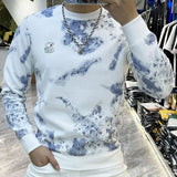 Wiaofellas  -  Luxury Men's Pullover Harajuku Fashion Printing 90s Vintage Male Sweatshirt Emo Warm Aesthetic One Piece Welcome Deal Loose Y2k