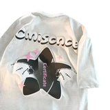 WIAOFELLAS  -  Trendy Nicheshort Sleeve Cotton T-Shirt For Men Loose Fit Summer Hip Hop Korean Style Casual Tshirt InsFashionable Half Sleeve T