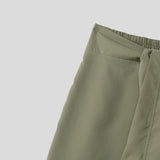 Wiaofellas  -  Men's Skirts Solid Color Elastic Waist Casual Split Skirts For Man Personality Streetwear Fashion Men Bottoms S-5XL