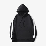 WIAOFELLAS  -  Spring New Oxygen Cotton Hoodie Fashion Trend Simple Design Loose Version Fabric Comfortable Skinfriendly Fashion Hoodie Clothes