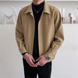 WIAOFELLAS  -  Autumn Men's Casual Coat Man Jackets for Men Anorak Baseball Uniform Male Clothes Mens Clothing Men's Winter Coats Uniforms New