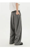 WIAOFELLAS  -  Black Suit Pants Men Oversized Fashion Social Mens Dress Pants Korean Loose Wide Leg Pants Mens Office Formal Trousers M-3XL