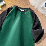 Wiaofellas  -  260gsm 100% Cotton Summer Graphic T Shirts Mens Harajuku Korean Fashions Solid Tops Woman T-shirts Y2k Vintage Tees