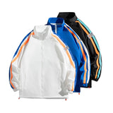 Wiaofellas  -  Men's Spring Autumn High Quality Jacket New Windbreaker Trend Loose Baseball Clothes Jacket