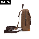 WIAOFELLAS  -  Mini Backpacks Women Multifunction Mochila Pockets Top Quality Canvas Urban Classic Small Brief Ipad Bags Brief Strong Simple