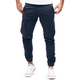 WIAOFELLAS  -  New Best Selling Men's Pants Woven Casual Work Pocket Trousers