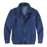 Wiaofellas  -  Thickened Denim Workwear for Men Spring Autumn  Welding Labor Protection Suit Resistant to Heat And Wear in Factory