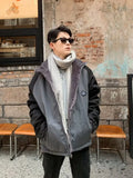 WIAOFELLAS  -  Winter Warm Jackets for Men Plus Velvet Thicker Vintage Handsome Cozy Streetwear All-match Classic Ins Personality Куртка Зимняя