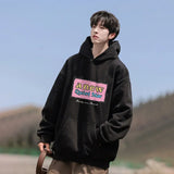 Wiaofellas -  Brand Graffiti Man Hoodie Sweatshirt New Autumn Winter Baggy Casual Pullover Hoodies Men Hip Hop Fashion Clothing