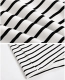 Wiaofellas  - New Spring Men's Long Sleeve T-shirt Casual Loose Striped Top Korean Fashion Base Tee O-neck Oversized Tops 2Y5532