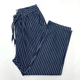 WIAOFELLAS  -  Striped slacks Loose straight cone slacks Hip hop niners wide leg striped slacks