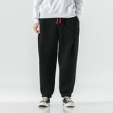 Wiaofellas  -   Winter Thicken Pants Men Warm Fashion Retro Thick Lamb Wool Pants Men Streetwear Hip Hop Loose Straight Pants Mens Trousers