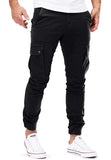 WIAOFELLAS  -  New Best Selling Men's Pants Woven Casual Work Pocket Trousers