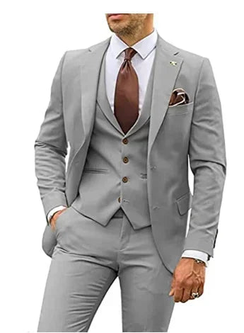 Wiaofellas - Business Formal Suits For Men Wedding Groom Tuxedos Forma