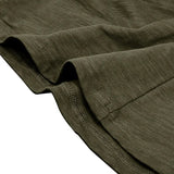 WIAOFELLAS  -  100% Cotton Men's T-shirt Spring Autumn New Europe and The United States Men Solid Color Long Sleeve Undershirt Henry Shirt Men