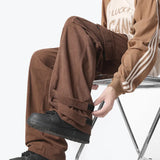 Wiaofellas  -  Winter Thick Corduroy Pants Men Fashion Retro Cargo Pants Men Japanese Streetwear Hip-hop Loose Wide Leg Pants Mens Trousers