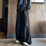 WIAOFELLAS  -  Cargo Pants Men American High Street Wide Leg Trouser Couples Loose Casual Teens Streetwear Hip Hop Simple Mopping All-match