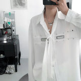 WIAOFELLAS  -  Spring New Simple Solid Color Versatile Men Shirt Fashion Casual Cardigan