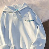WIAOFELLAS  -  Loose Lazy Style Hoodie Sweatshirt Men Women Autumn Winter New Fashion Brand Cotton Full Sleeve Comfortable Couple Outfits